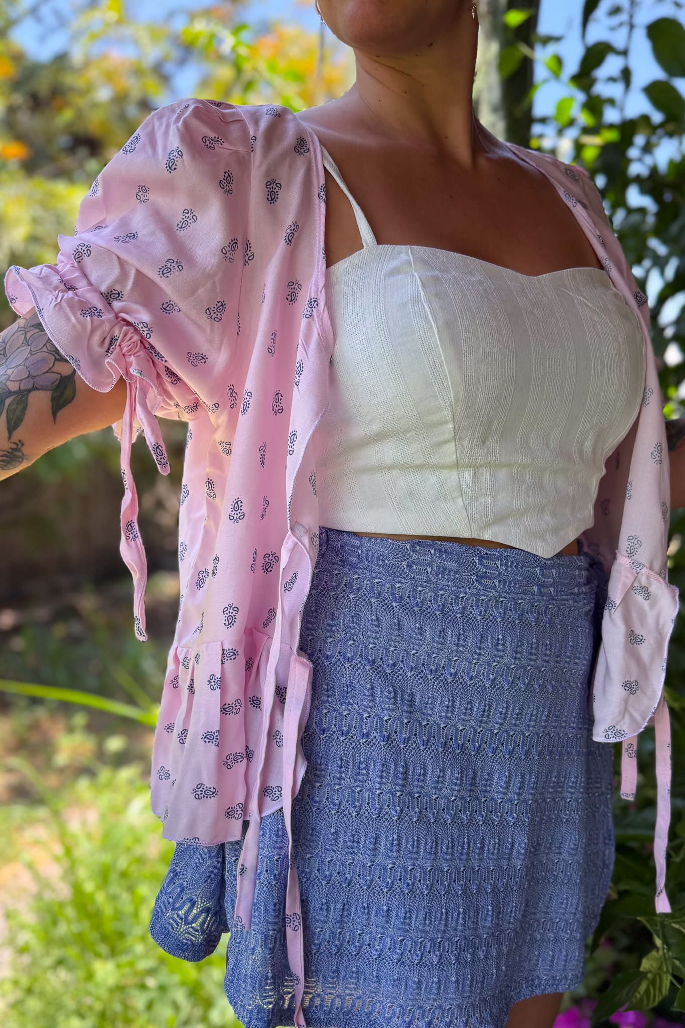 Blusa La Coquette / Rosada