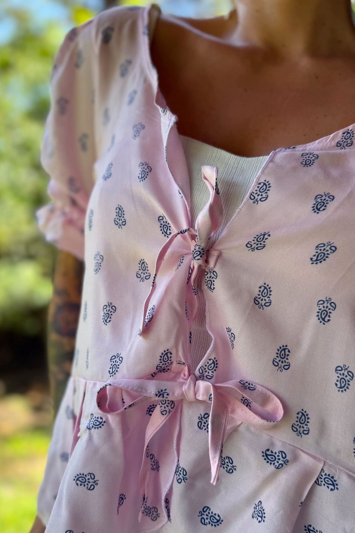 Blusa La Coquette / Rosada