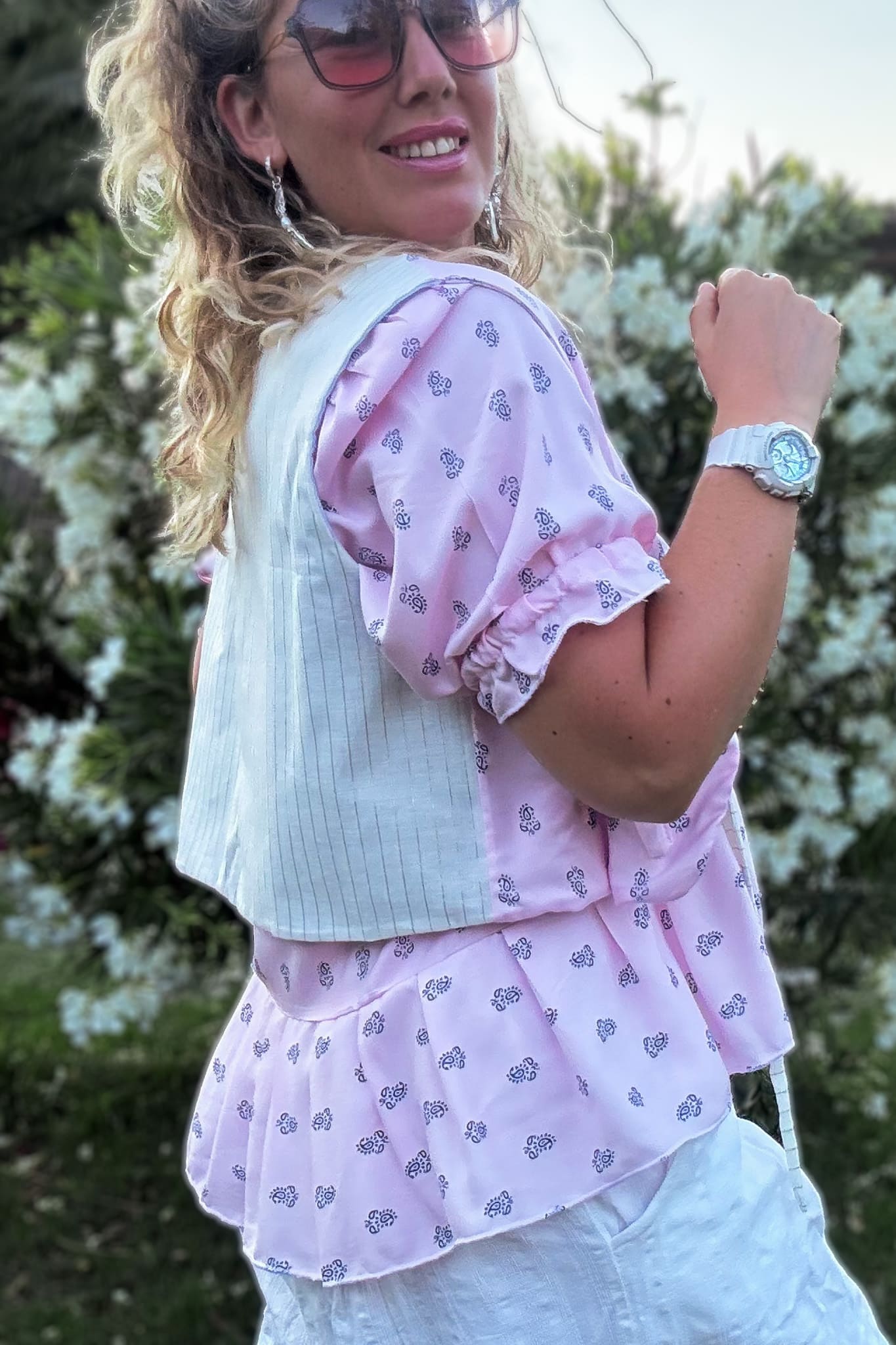 Blusa La Coquette / Rosada