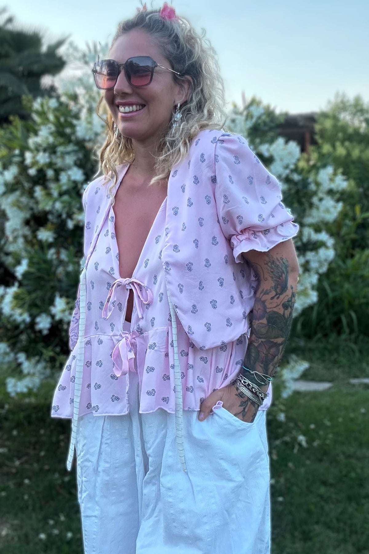 Blusa La Coquette / Rosada