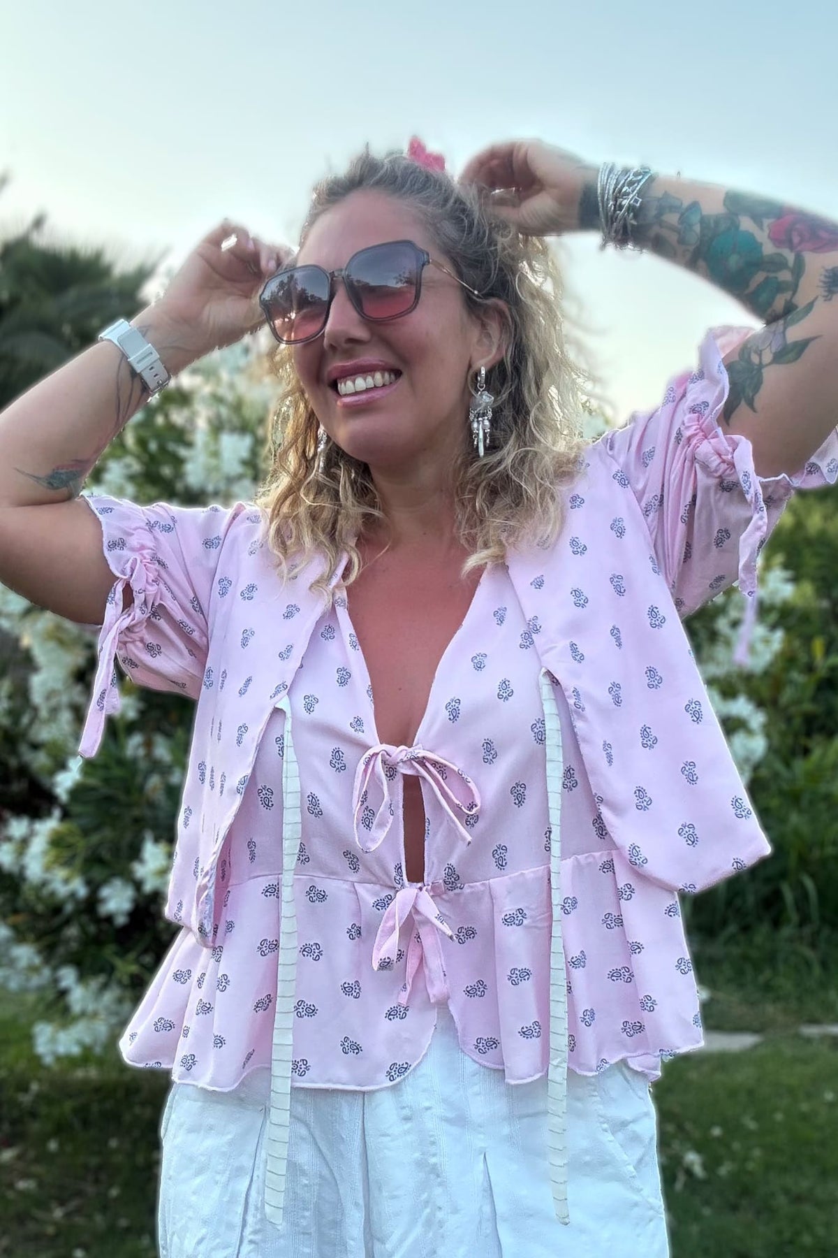 Blusa La Coquette / Rosada