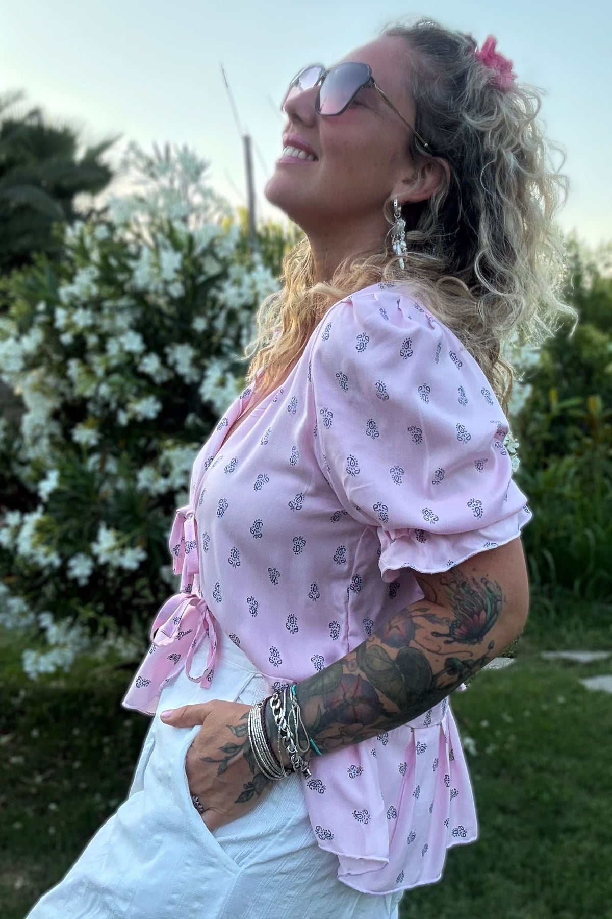 Blusa La Coquette / Rosada