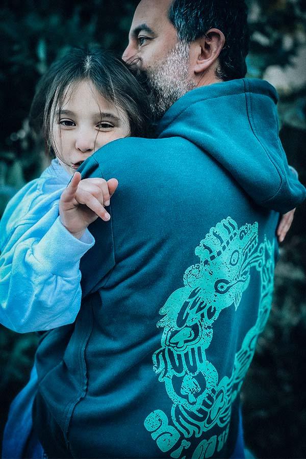 Poleron Quetzalcoatl Ouroboros / Petroleó - LadyMushroom