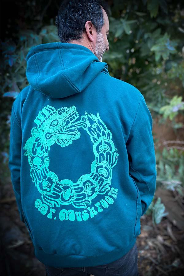 Poleron Quetzalcoatl Ouroboros / Petroleó - LadyMushroom