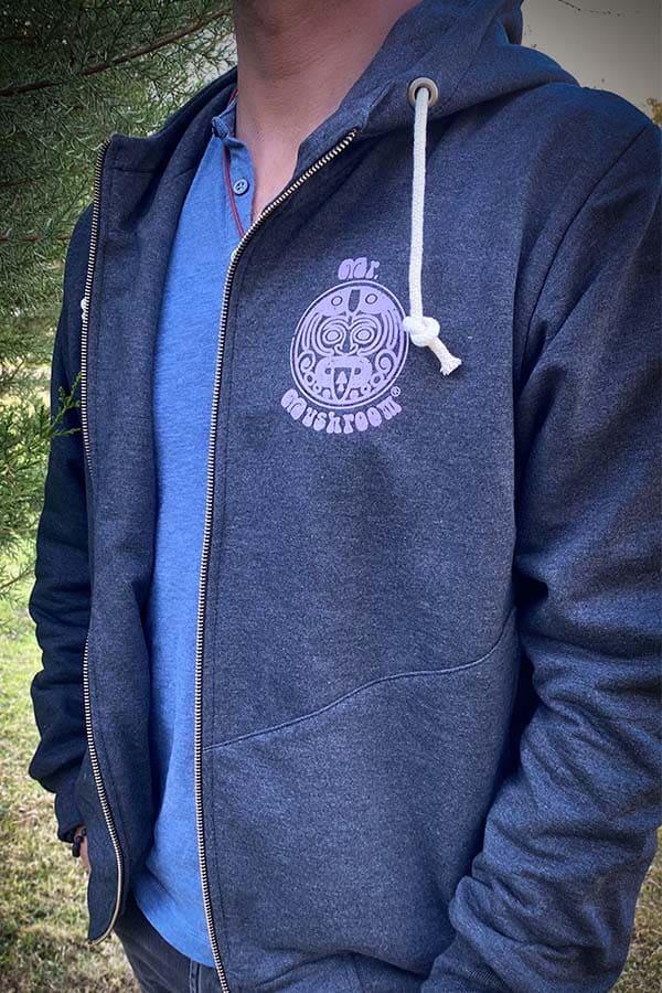 Poleron Tzolkin / Gris Marengo. - LadyMushroom